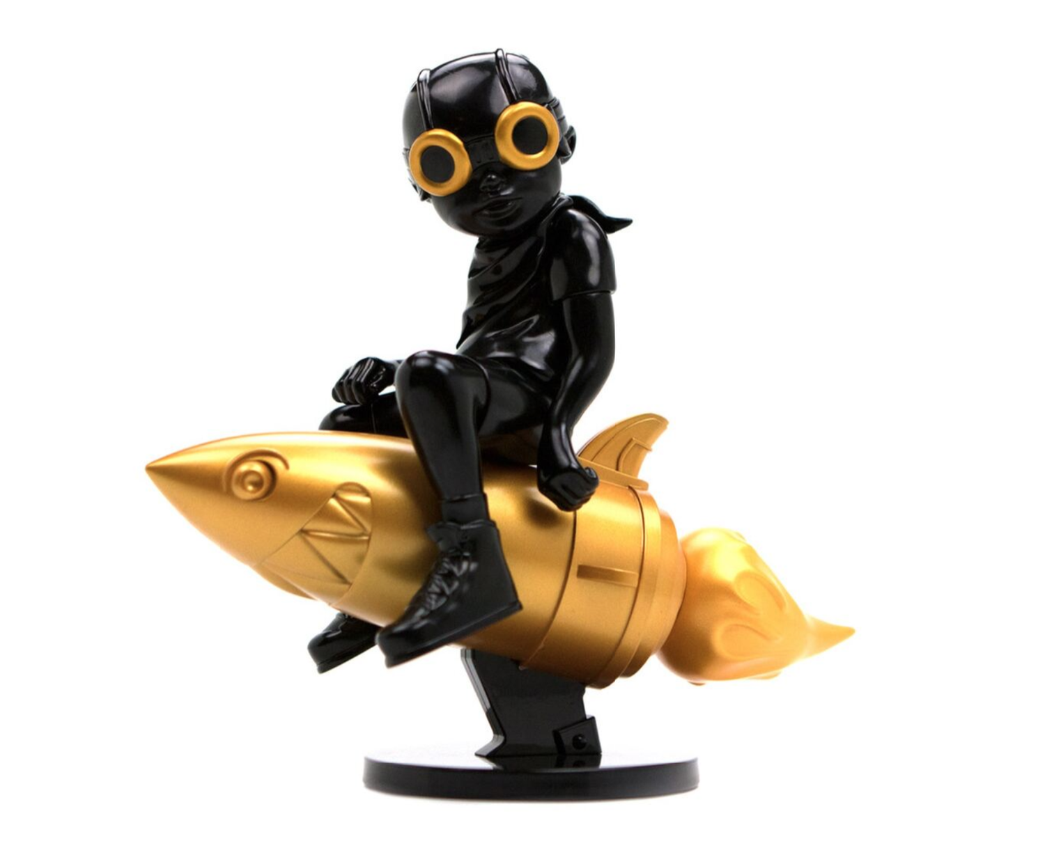 Artwork “Flyboy” from Hebru Brantley - Dope! Gallery